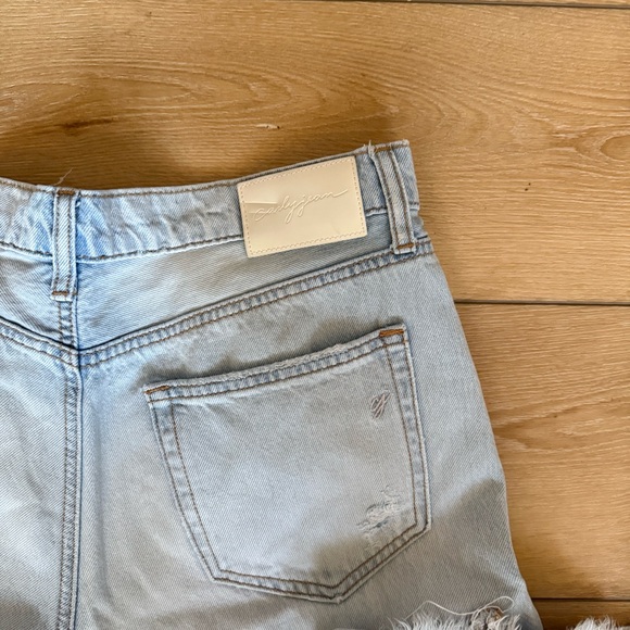 Carly Jean Light Blue Distressed Women Jeans - Picture 7 of 8